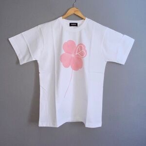 White Large BLACKPINK Clover T-shirt Tee Fragment Tour Shibuya Pop-Up